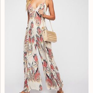 Free People Alissa Printed Jumpsuit